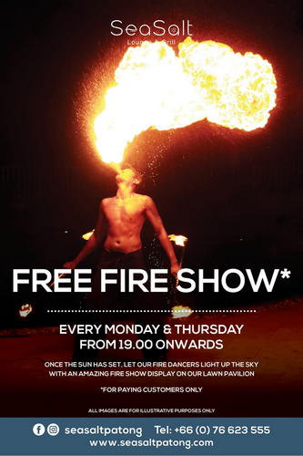 Fire Show Poster L